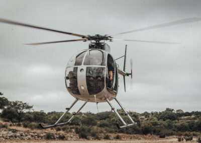 Texas helicopter pig hunting